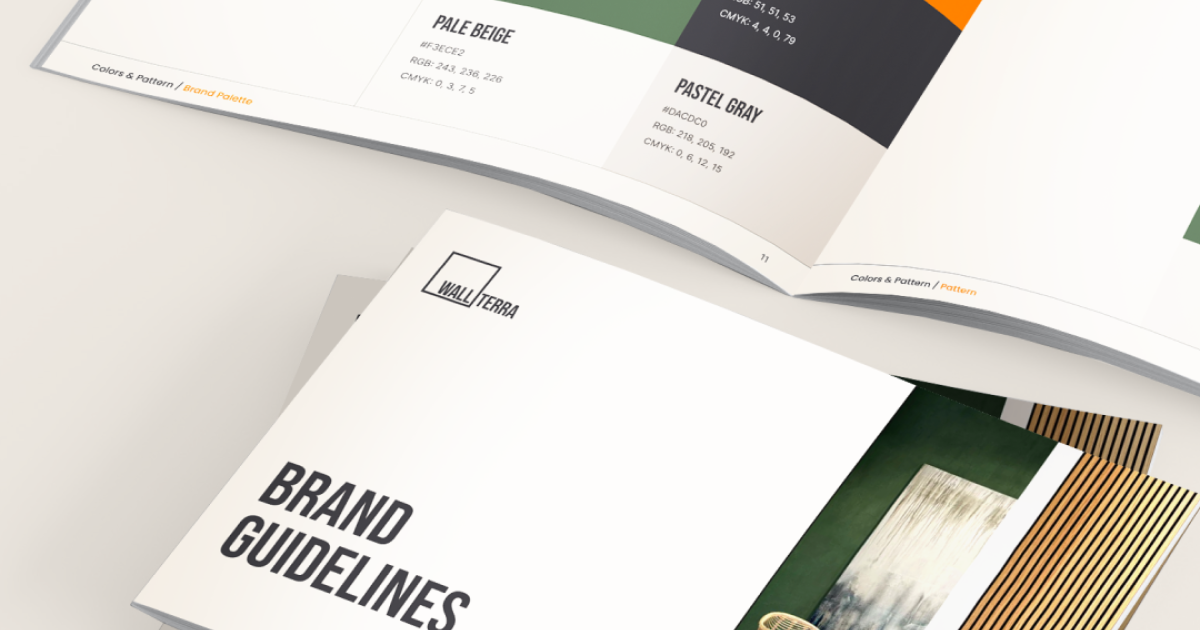 Brand Identity Design for WallTerra