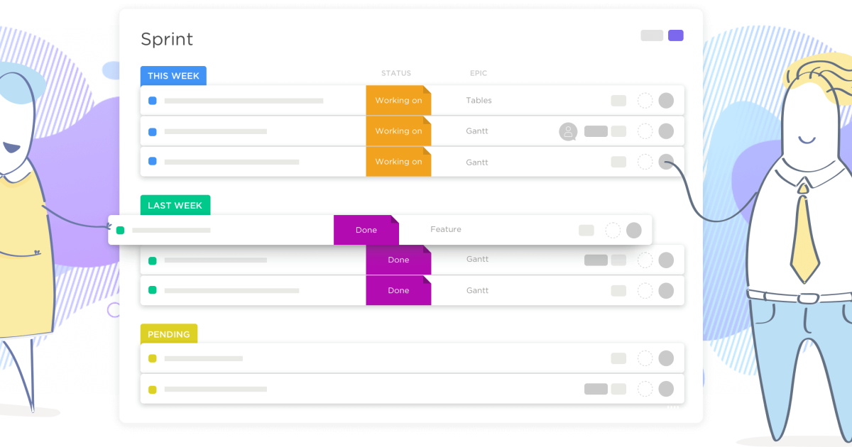 We use ClickUp, a full-featured solution to manage projects smoothly and effectively