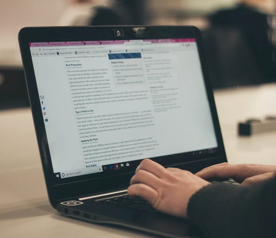 You spend too much time on content and marketing.