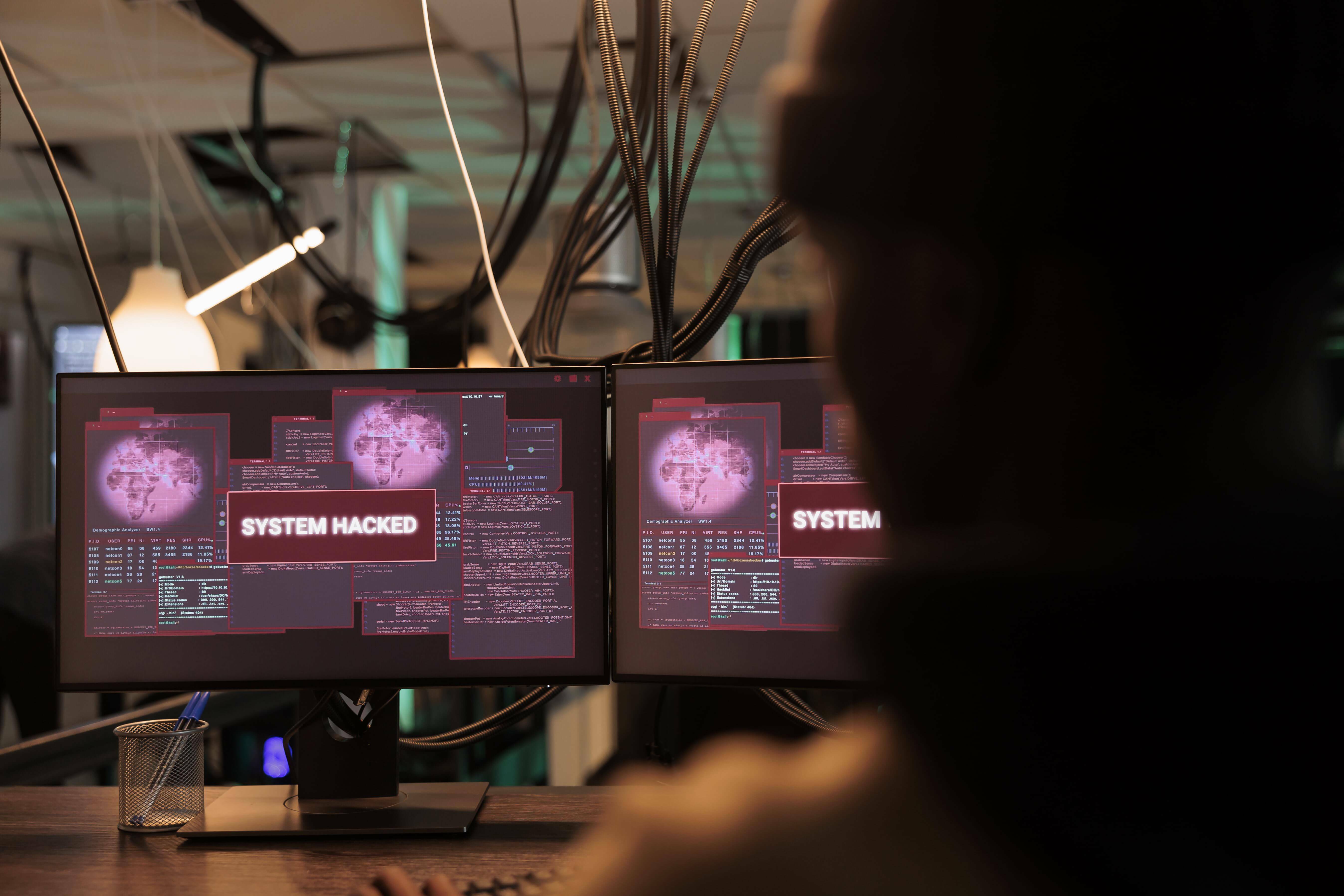 System hacked alert: WordPress Site Secure.